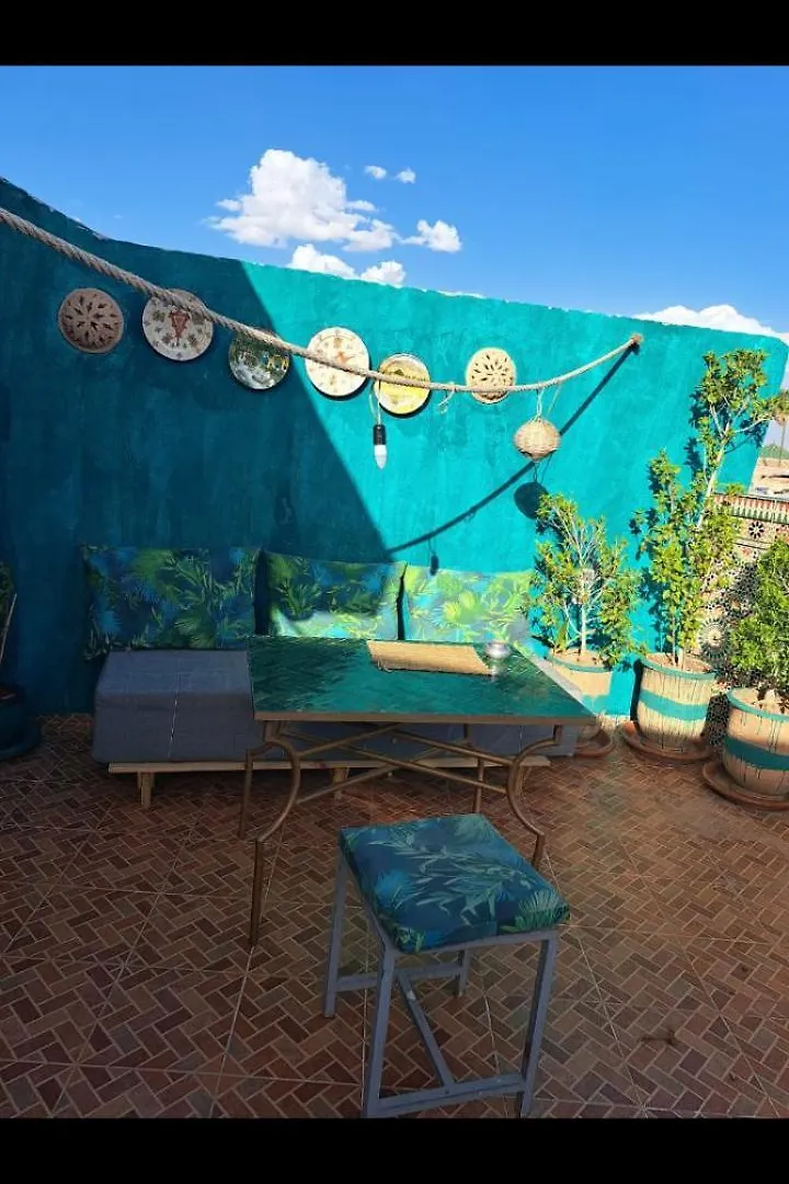 Marrakesh Rooftop View Terrace Morocco